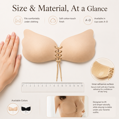 Somnera Cinch Lace-Up Adhesive Bra