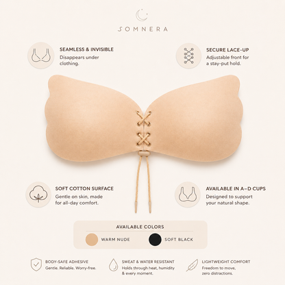 Somnera Cinch Lace-Up Adhesive Bra