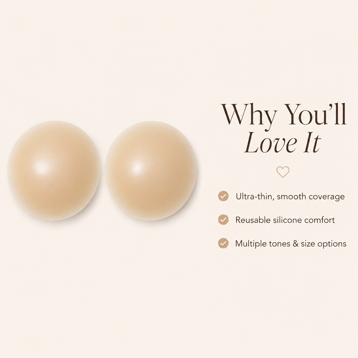 Somnera Veil Silicone Nipple Covers